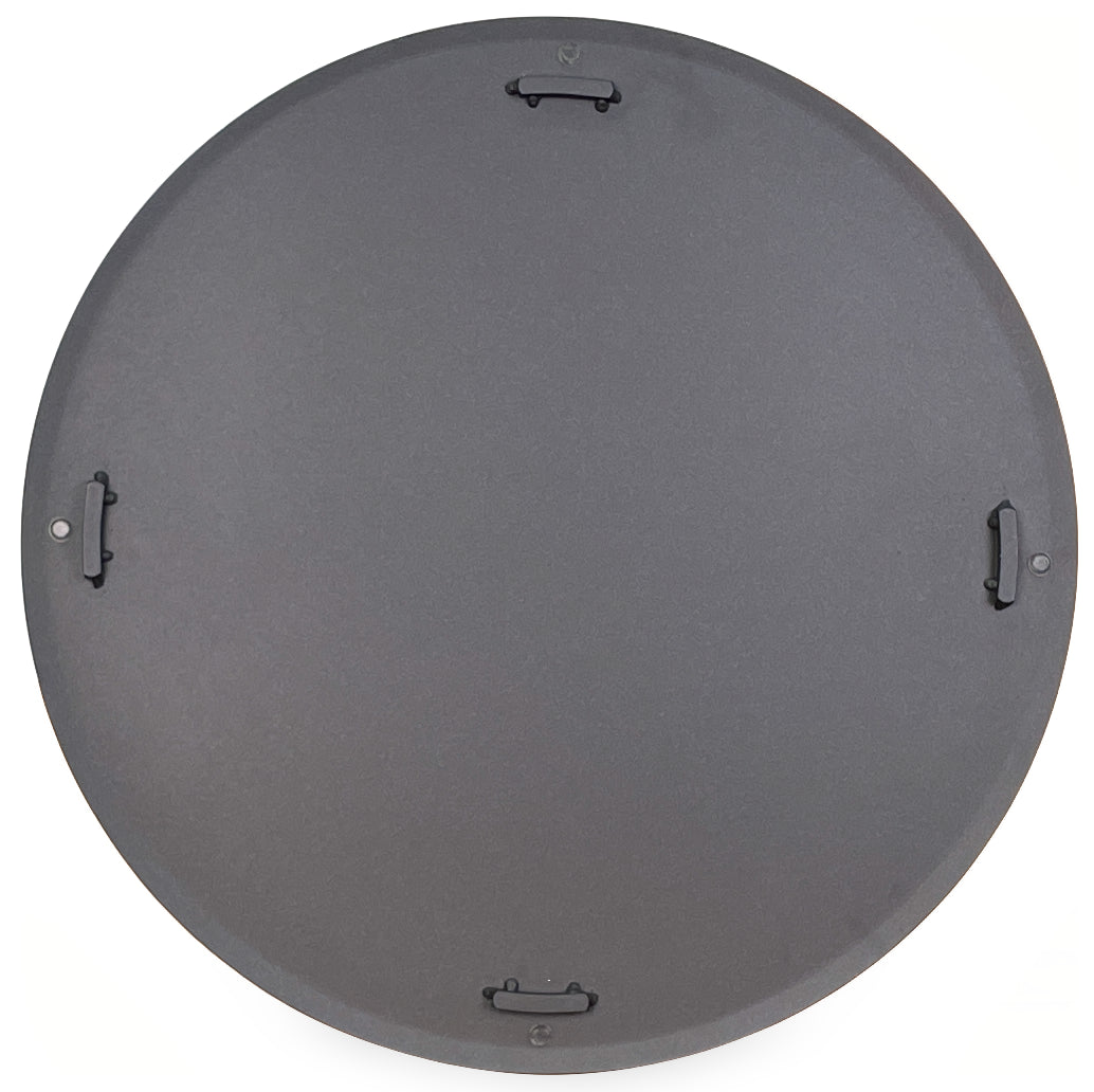 CAPRI FLAT METAL COVER for 20" RD BURNER, GRAPHITE