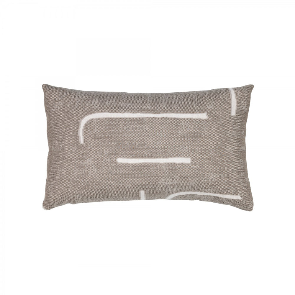 INSTINCT TAUPE LUMBAR PILLOW