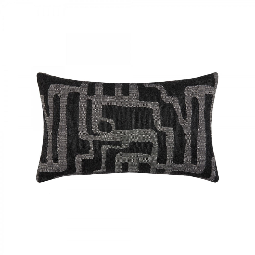 NOBLE CHARCOAL LUMBAR PILLOW