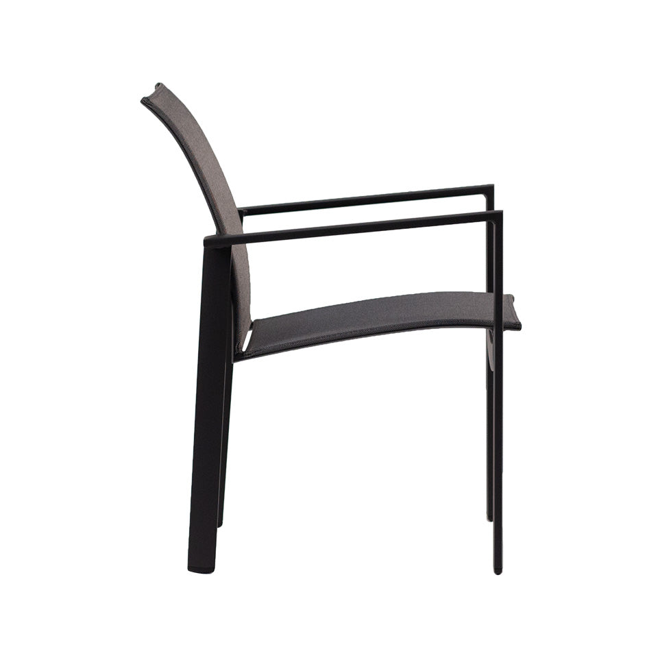 PARKWAY SLING DINING ARM CHAIR