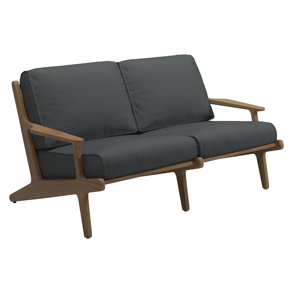 BAY LOVESEAT, CAST CHARCOAL