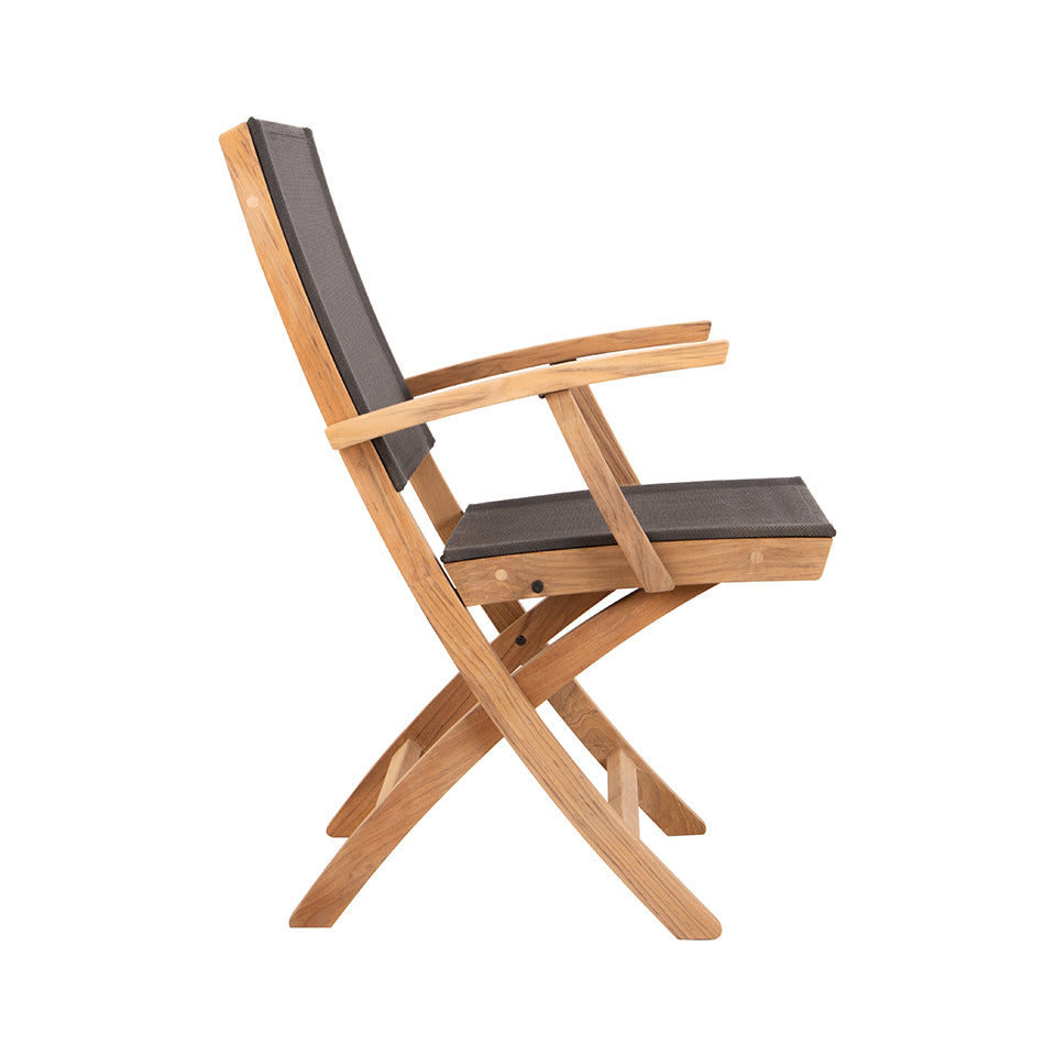 Broadway Sling Folding Arm Chair