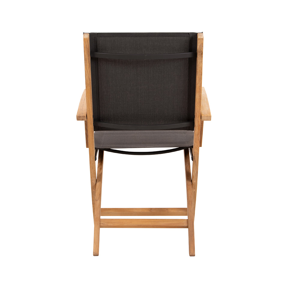 Broadway Sling Folding Arm Chair
