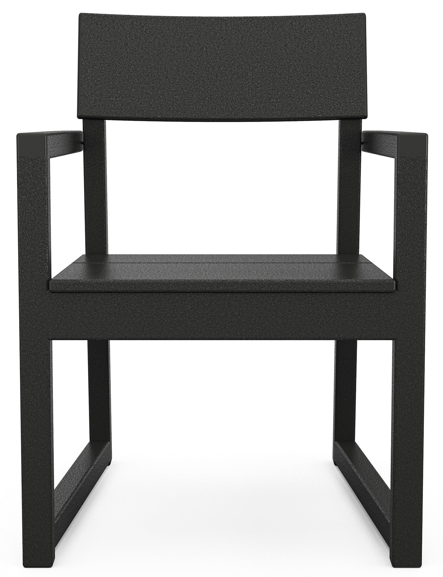 EDGE DINING ARM CHAIR, BLACK