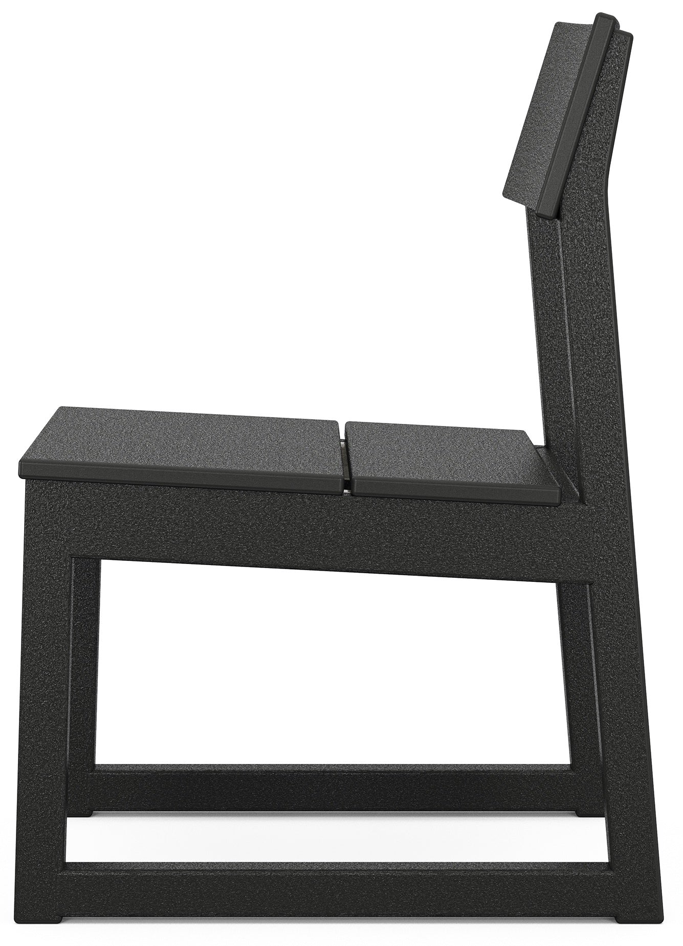 EDGE DINING SIDE CHAIR, BLACK