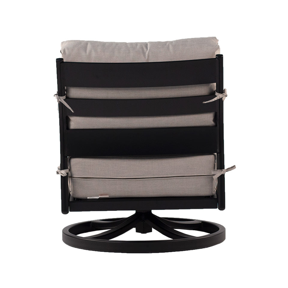 CEDAR CLUB SWIVEL ROCKER, RAVEN