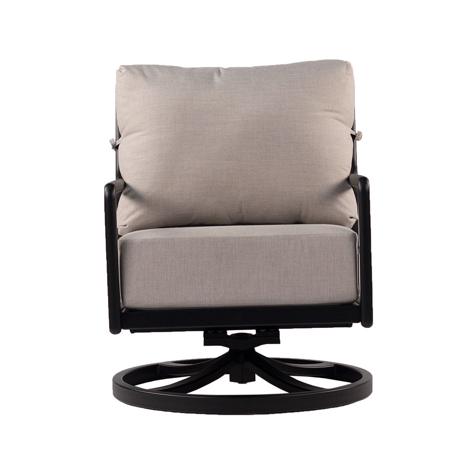 CEDAR CLUB SWIVEL ROCKER, RAVEN