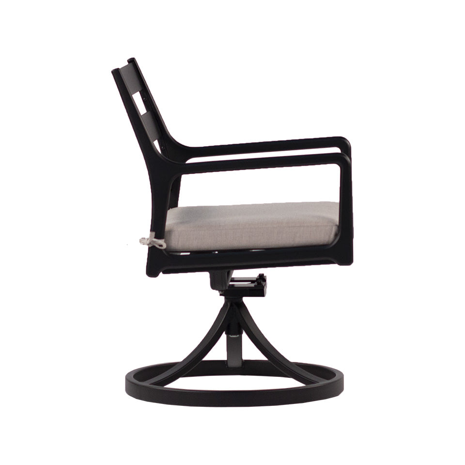 CEDAR DINING SWIVEL ROCKER