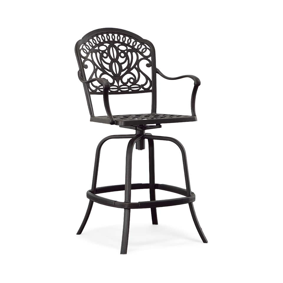 TUSCANY SWIVEL COUNTER STOOL, DESERT MIST
