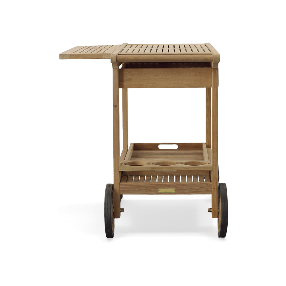 TEAK SERVING CART