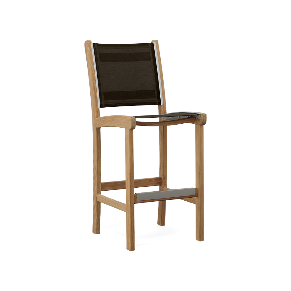 ST. TROPEZ BAR CHAIR, BLACK