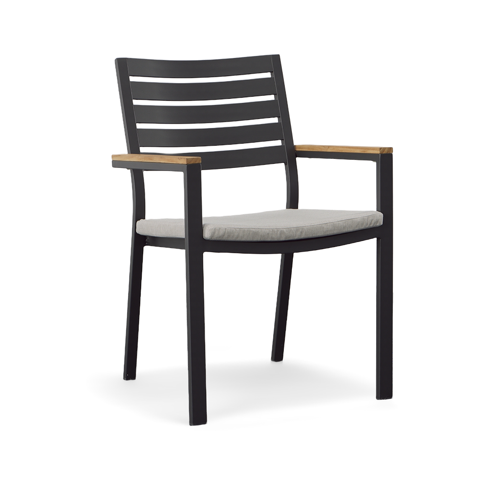 ELBA STACKING ARM CHAIR