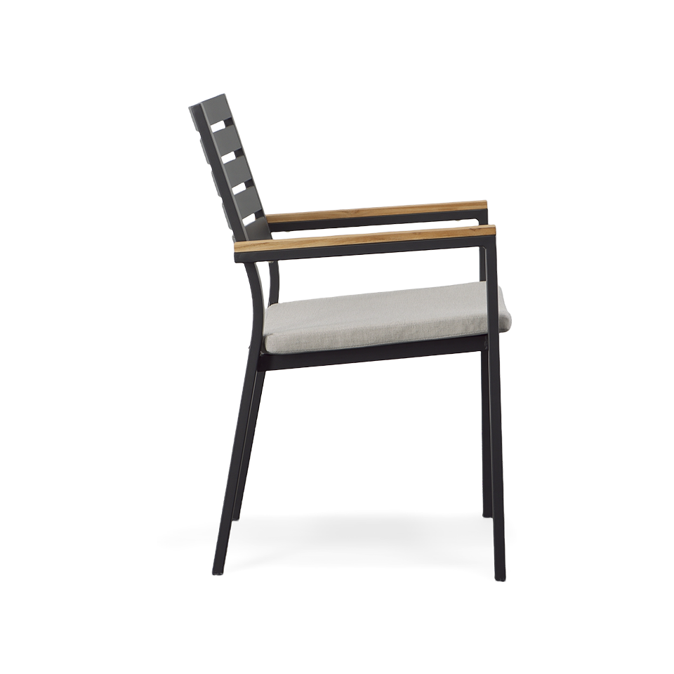 ELBA STACKING ARM CHAIR