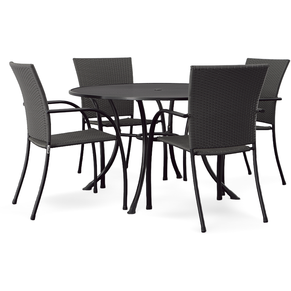MESH ROUND DINING TABLES