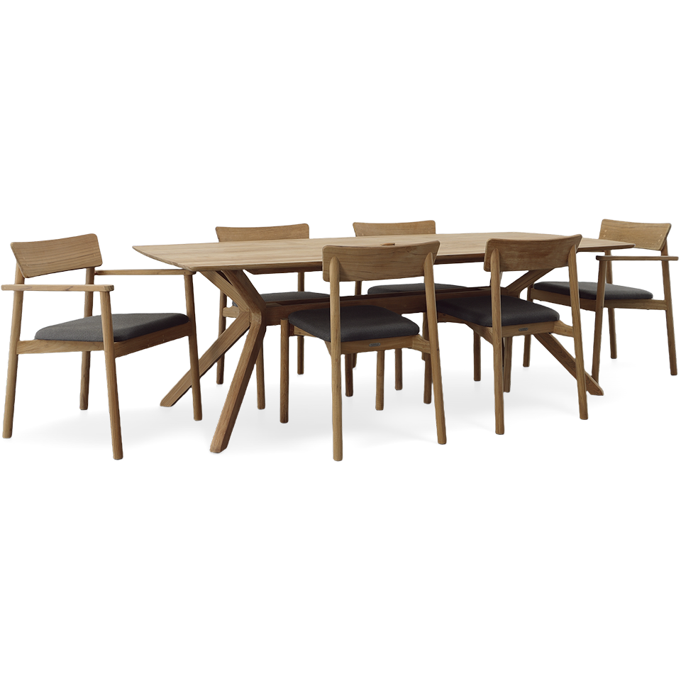 LIBERTY LAKE 86" DINING TABLE