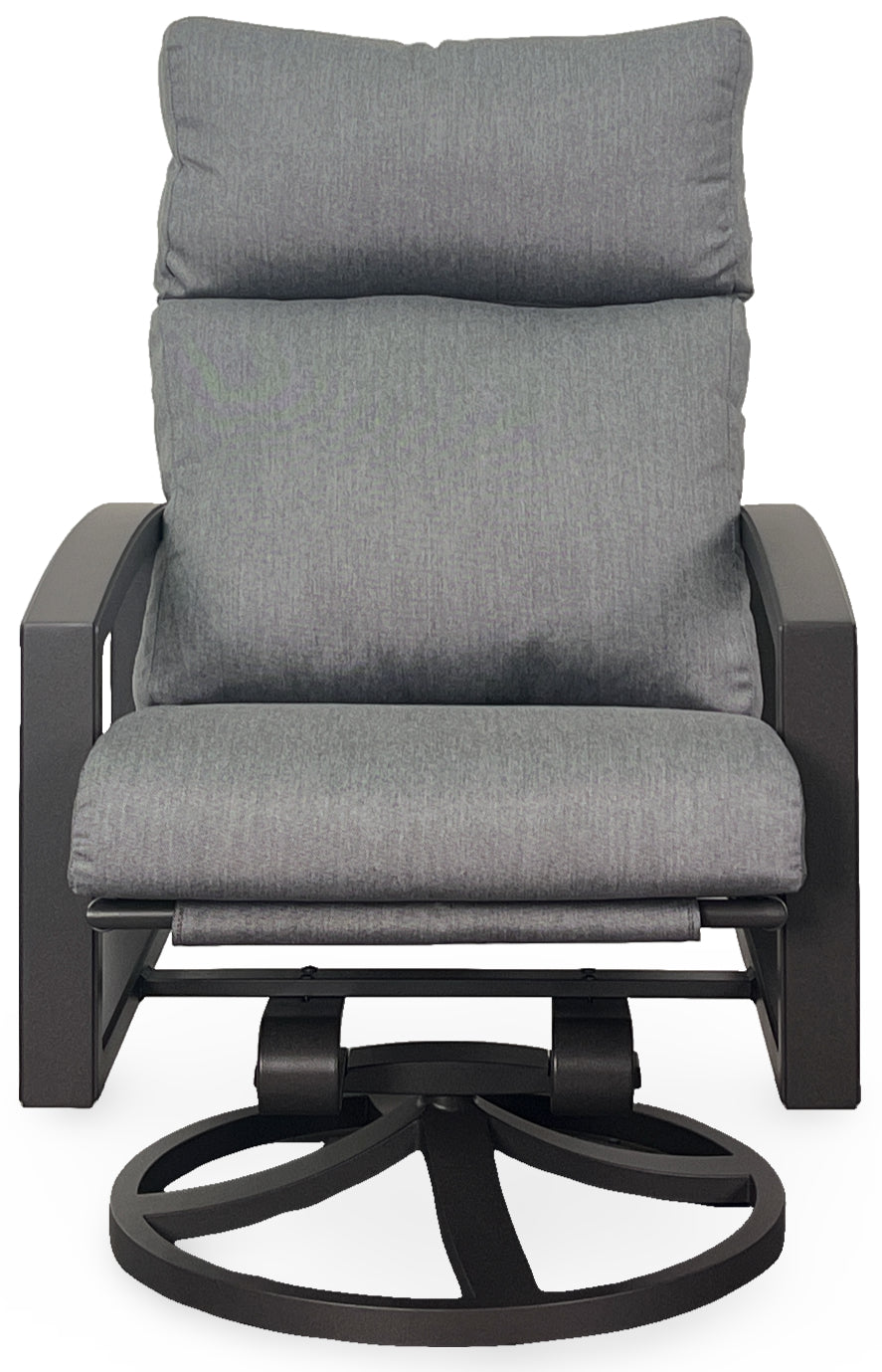 LAKESIDE CUSHION SWIVEL ROCKER, PANAMA GRAPHITE