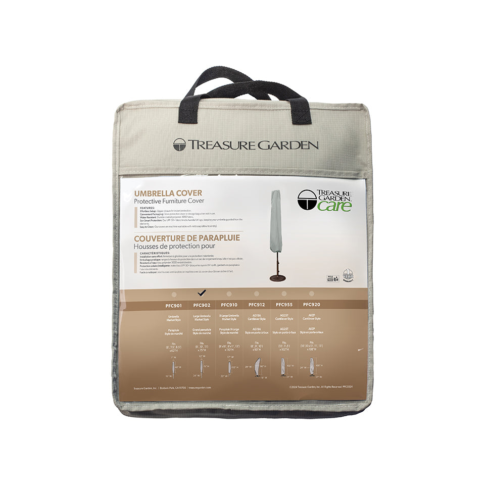 UMBRELLA PROTECTIVE COVER - 9'-11' MARKET (CENTER POLE)