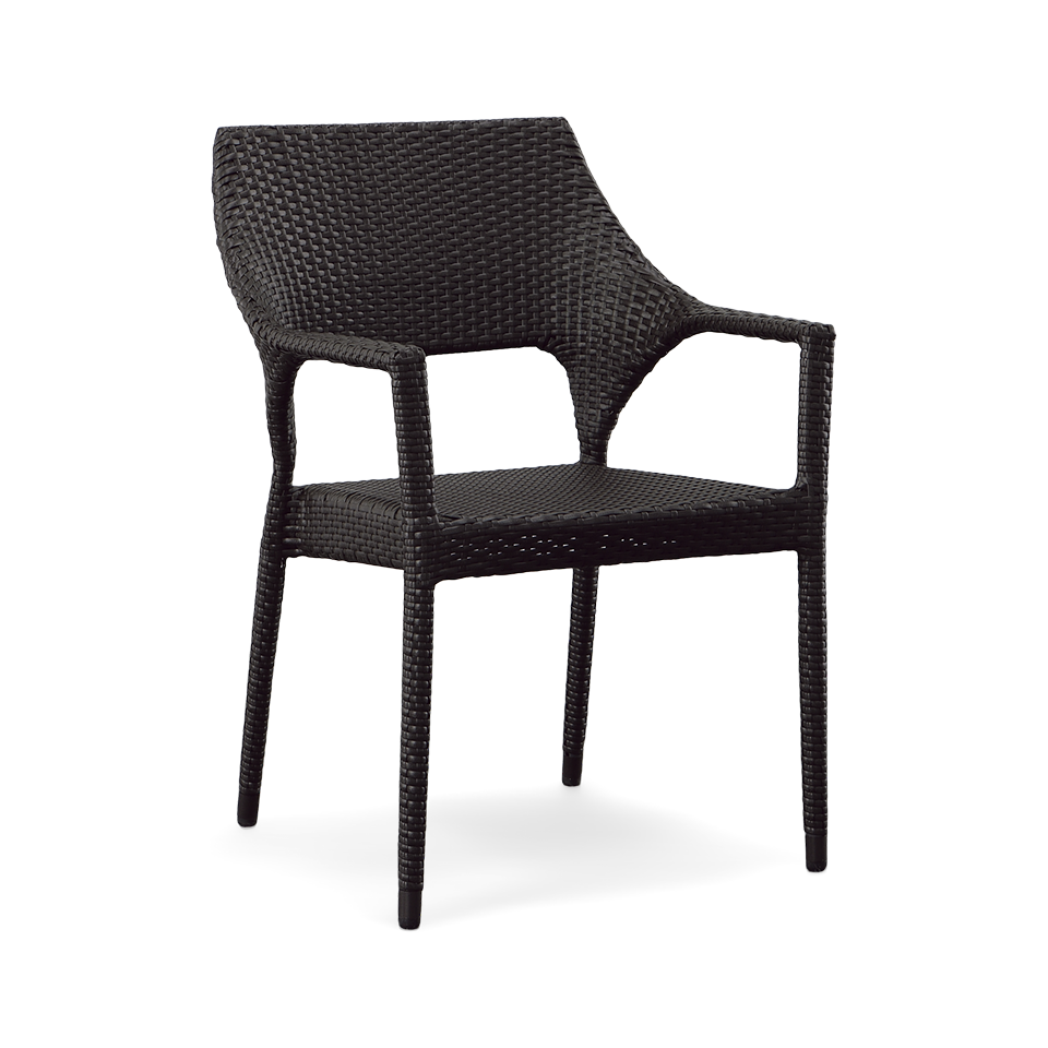 NEW MIAMI LAKES STACKING ARM CHAIR