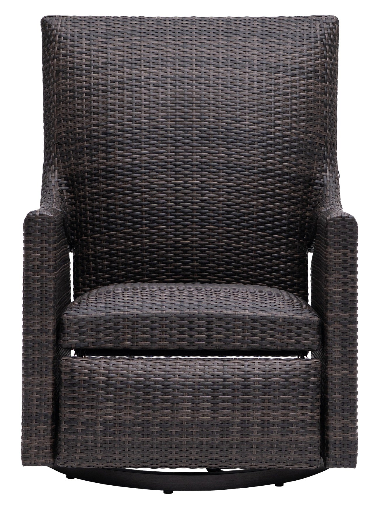 BILTMORE SWIVEL RECLINER, RUSTY UMBER