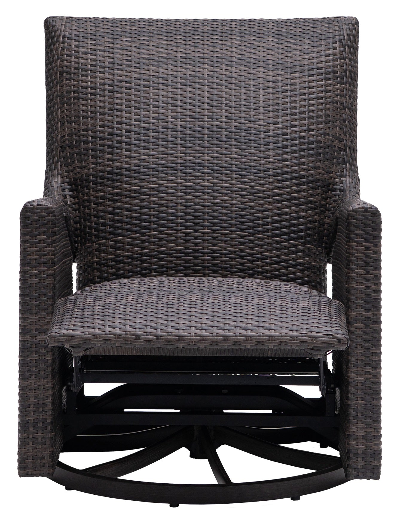 BILTMORE SWIVEL RECLINER, RUSTY UMBER