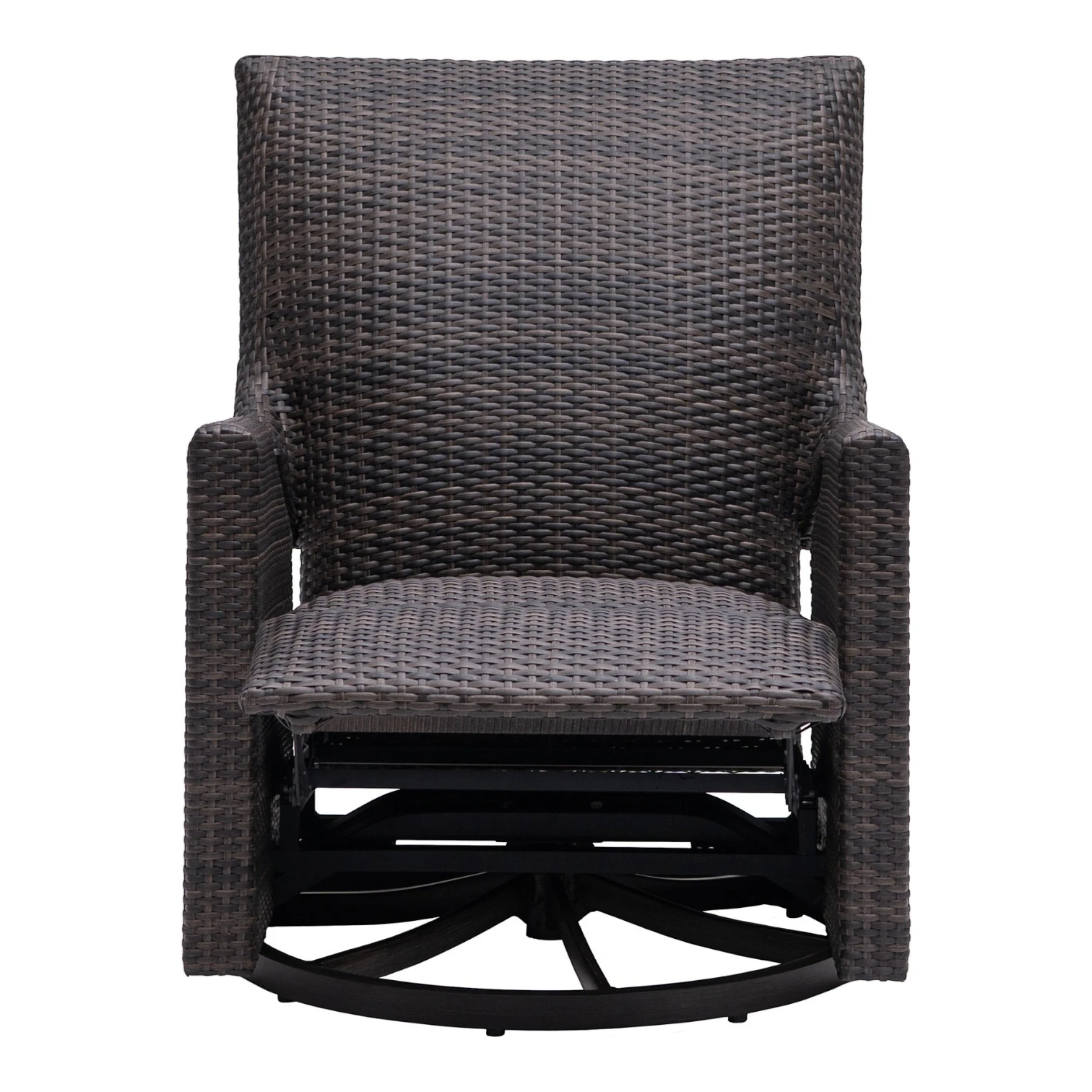 BILTMORE SWIVEL RECLINER, RUSTY UMBER