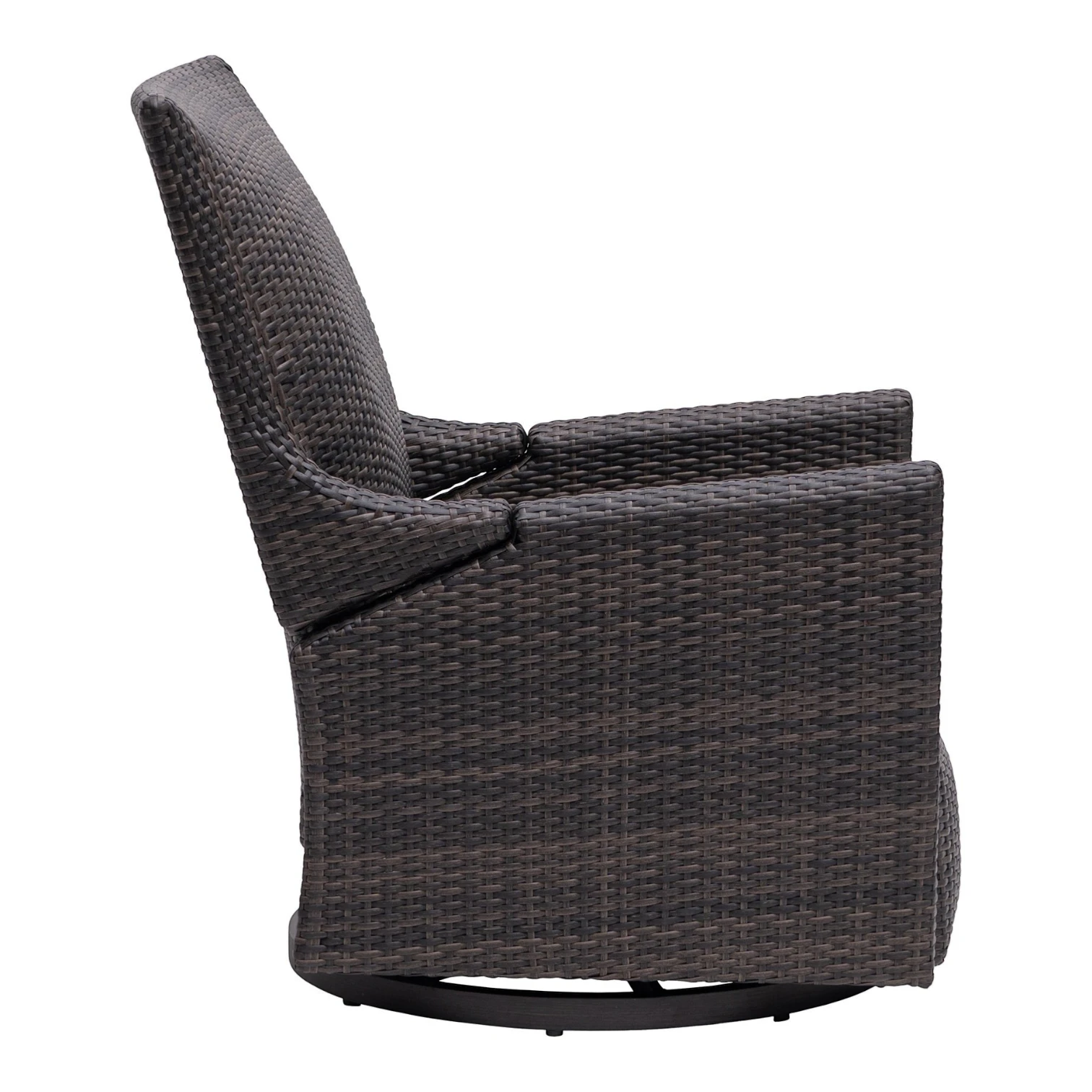 BILTMORE SWIVEL RECLINER, RUSTY UMBER