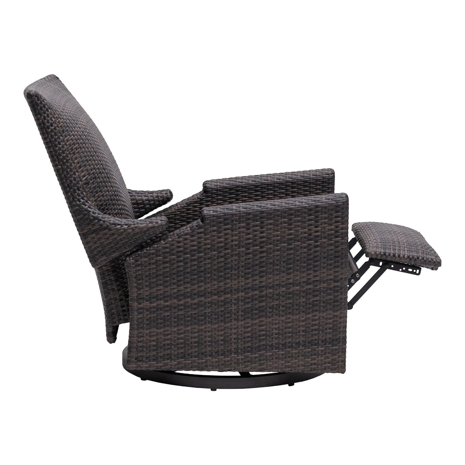 BILTMORE SWIVEL RECLINER, RUSTY UMBER