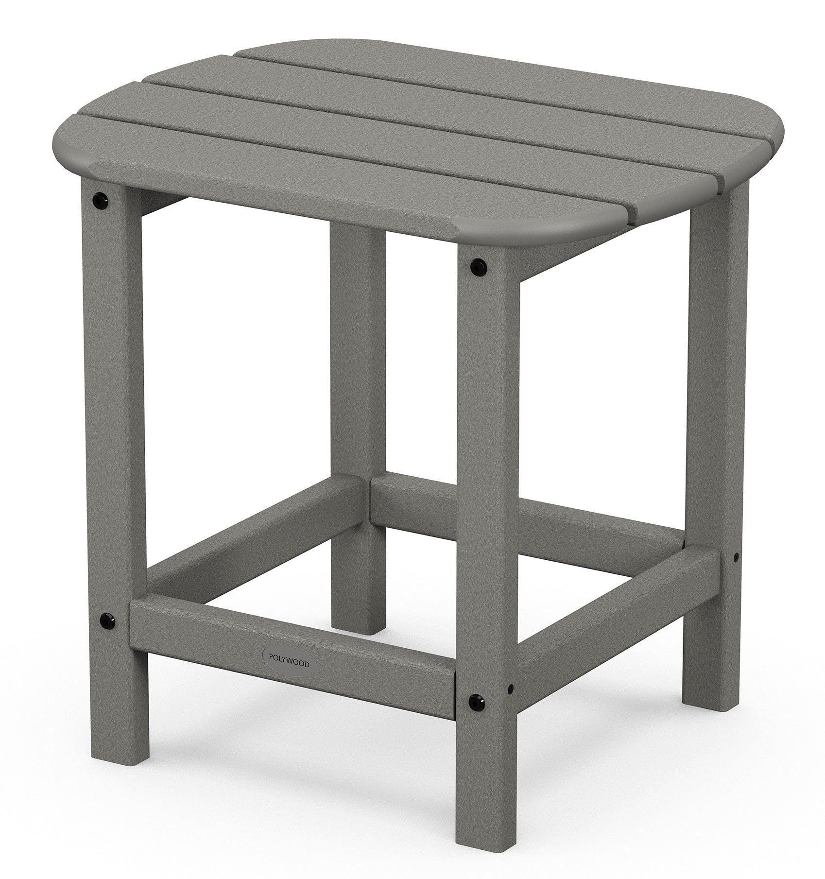SOUTH BEACH SIDE TABLE, SLATE GREY