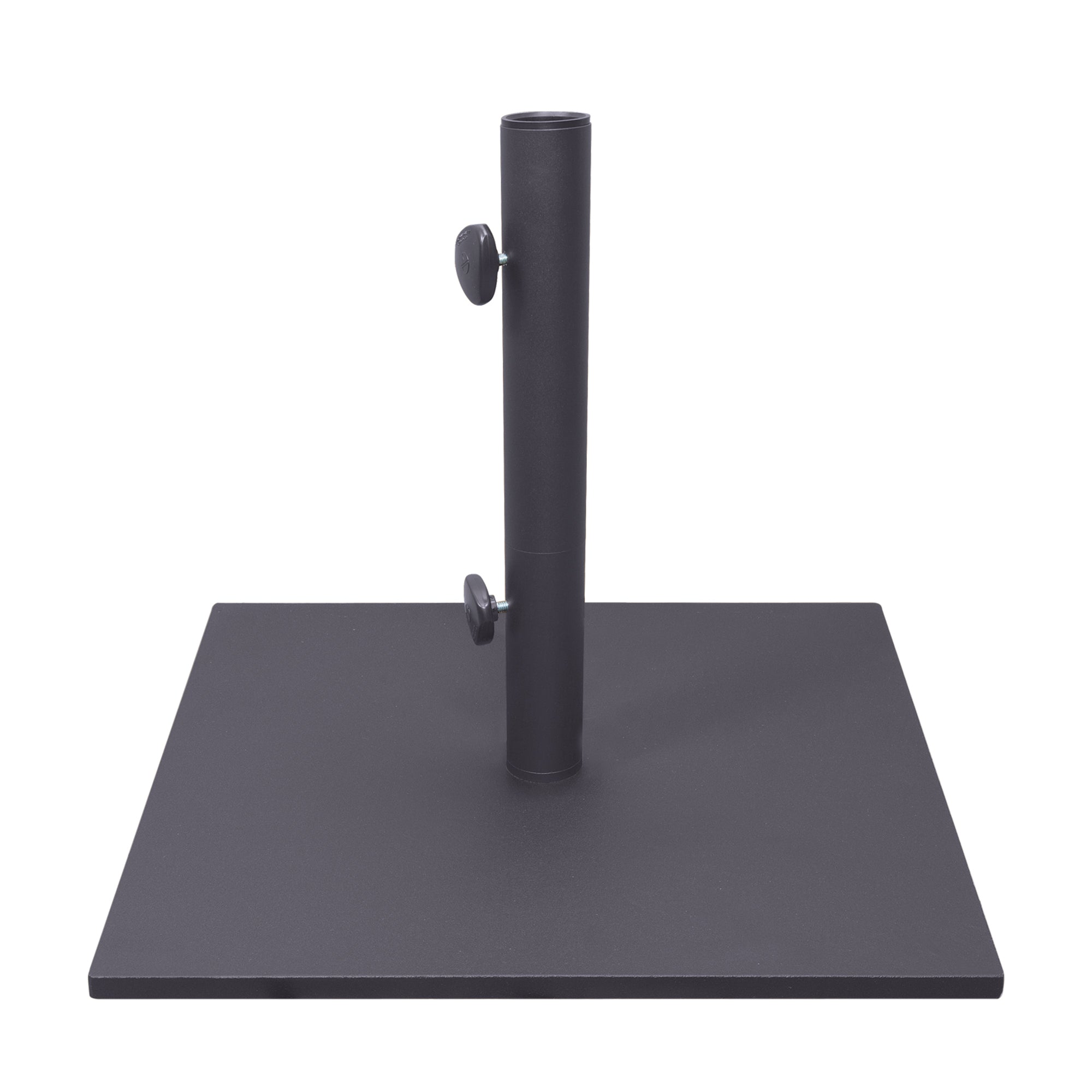 70 lb patio umbrella base 70 LB STEEL UMBRELLA BASE, ANTHRACITE