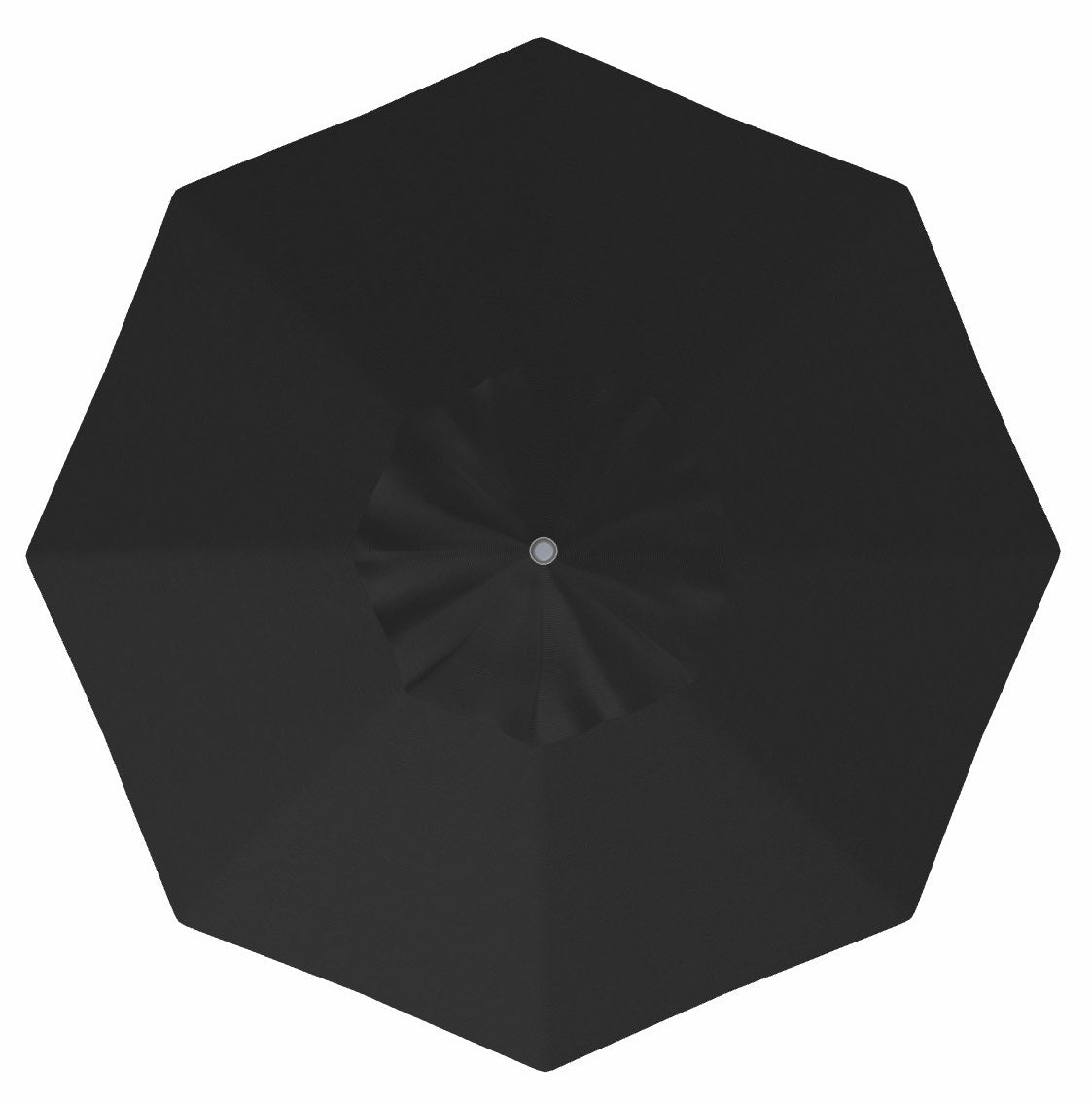 9' MARKET UMBRELLA, CANVAS COAL (ANTHRACITE FRAME)