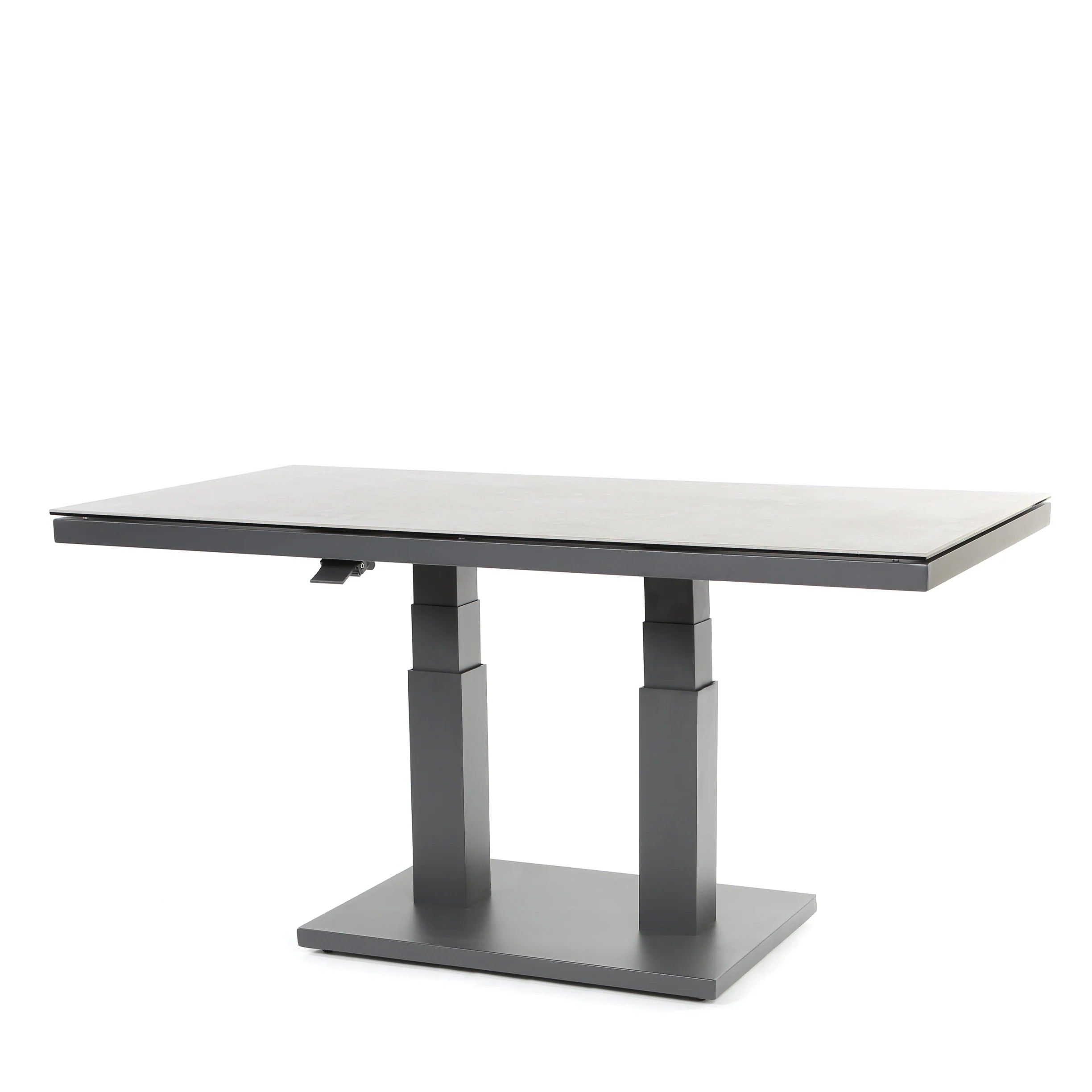 ZEB 55" x 30" ADJUSTABLE HEIGHT TABLE (COFFEE TO DINING HEIGHT)