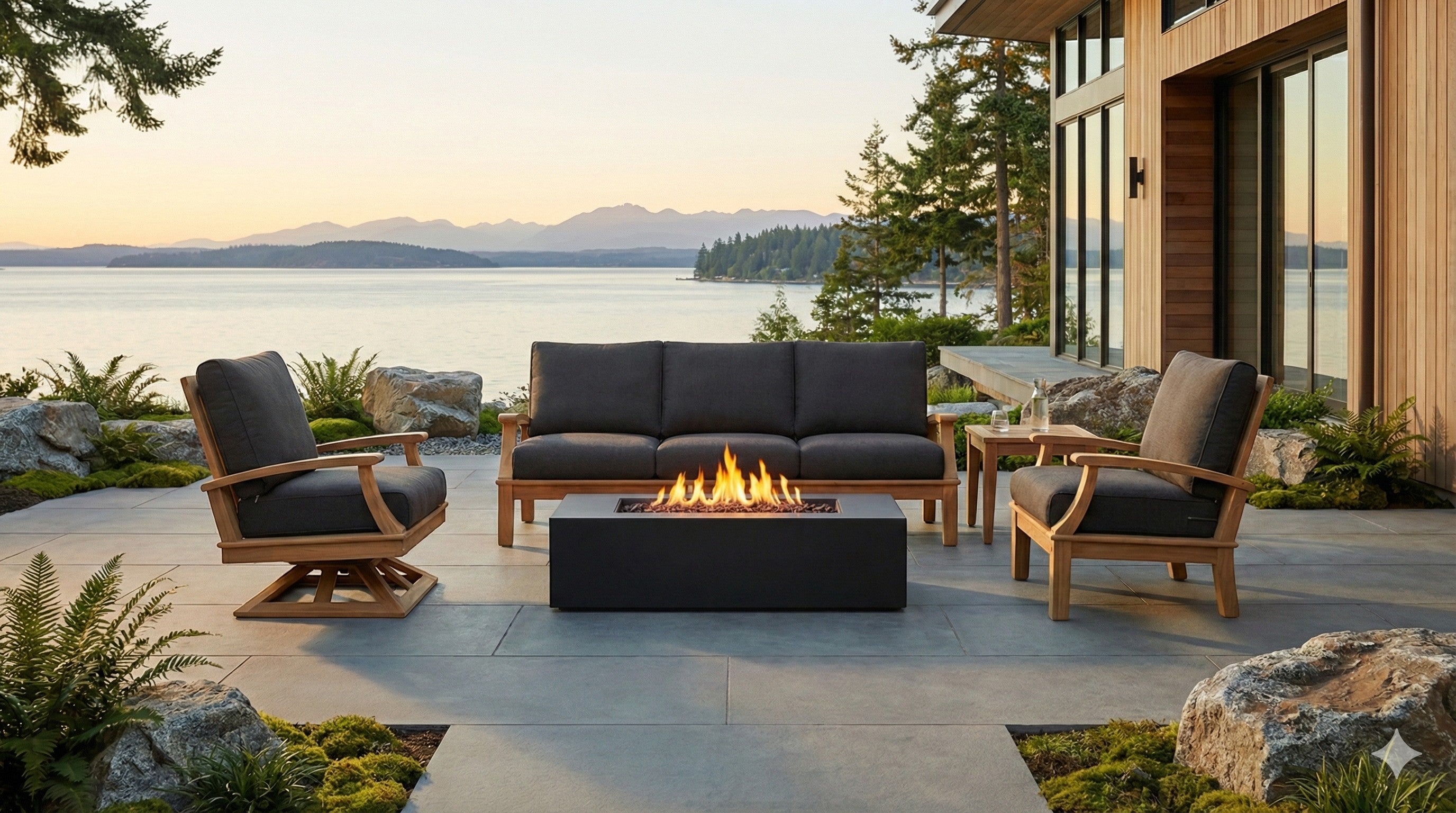 VENTURA RECLINING LOUNGE CHAIR, ESSENTIAL COAL