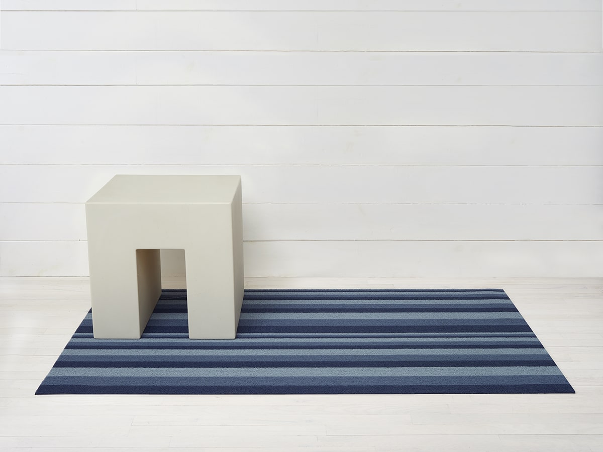 BOUNCE STRIPE SHAG BIG MAT, STORM