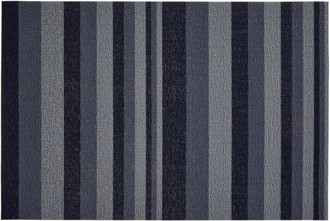 BOUNCE STRIPE SHAG UTILITY MAT, STORM
