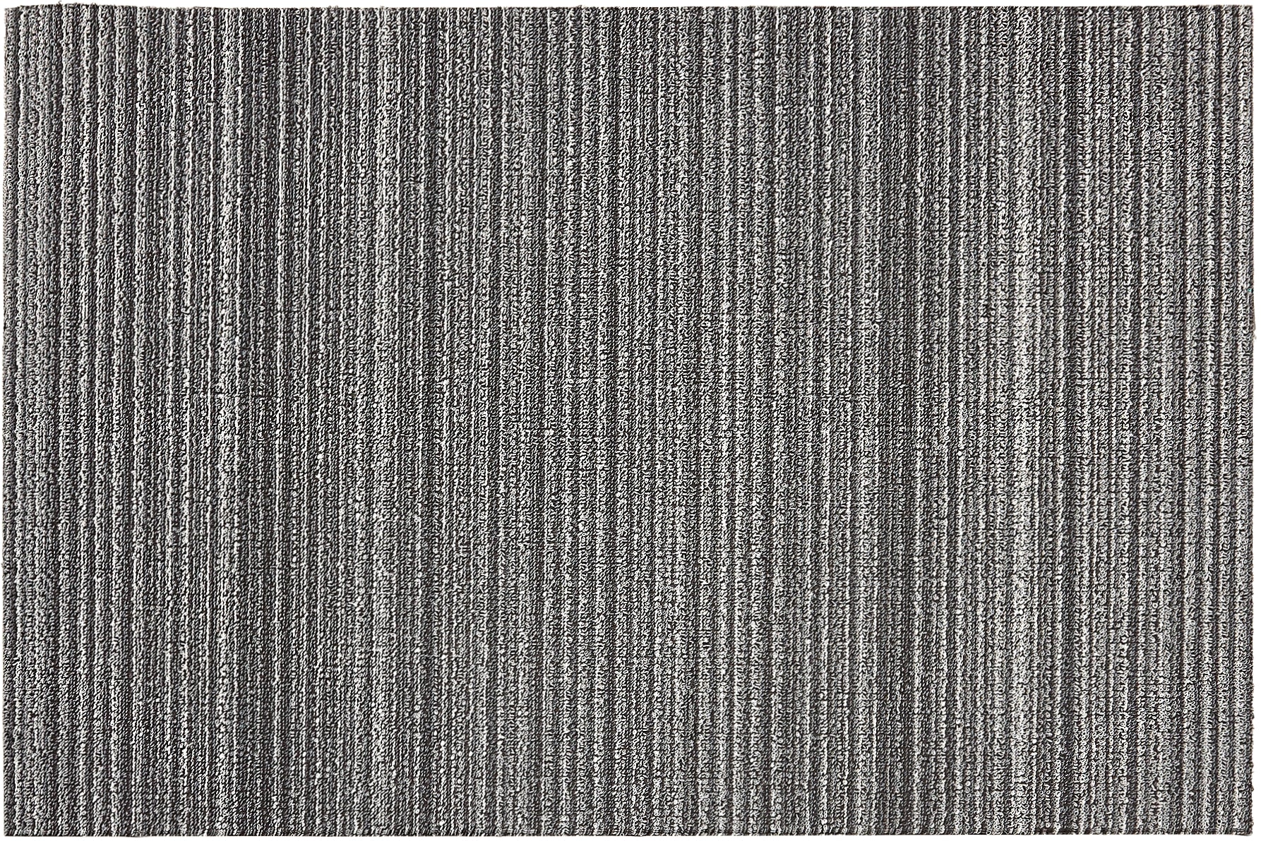 SKINNY STRIPE SHAG UTILITY MAT, SHADOW