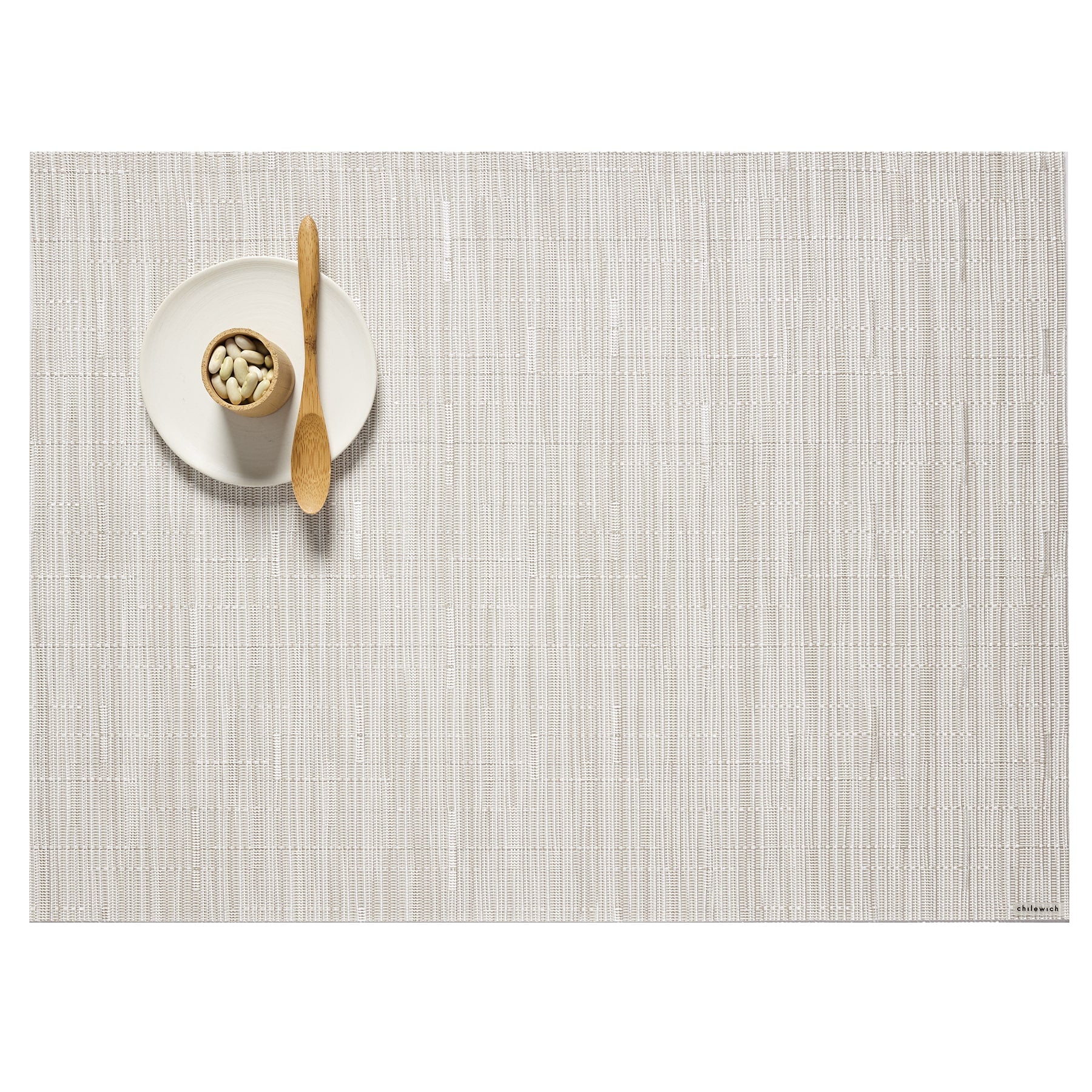 BAMBOO RECTANGLE PLACEMAT, COCONUT