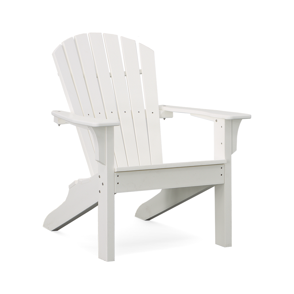 ADIRONDACK SHELLBACK CHAIR, WHITE