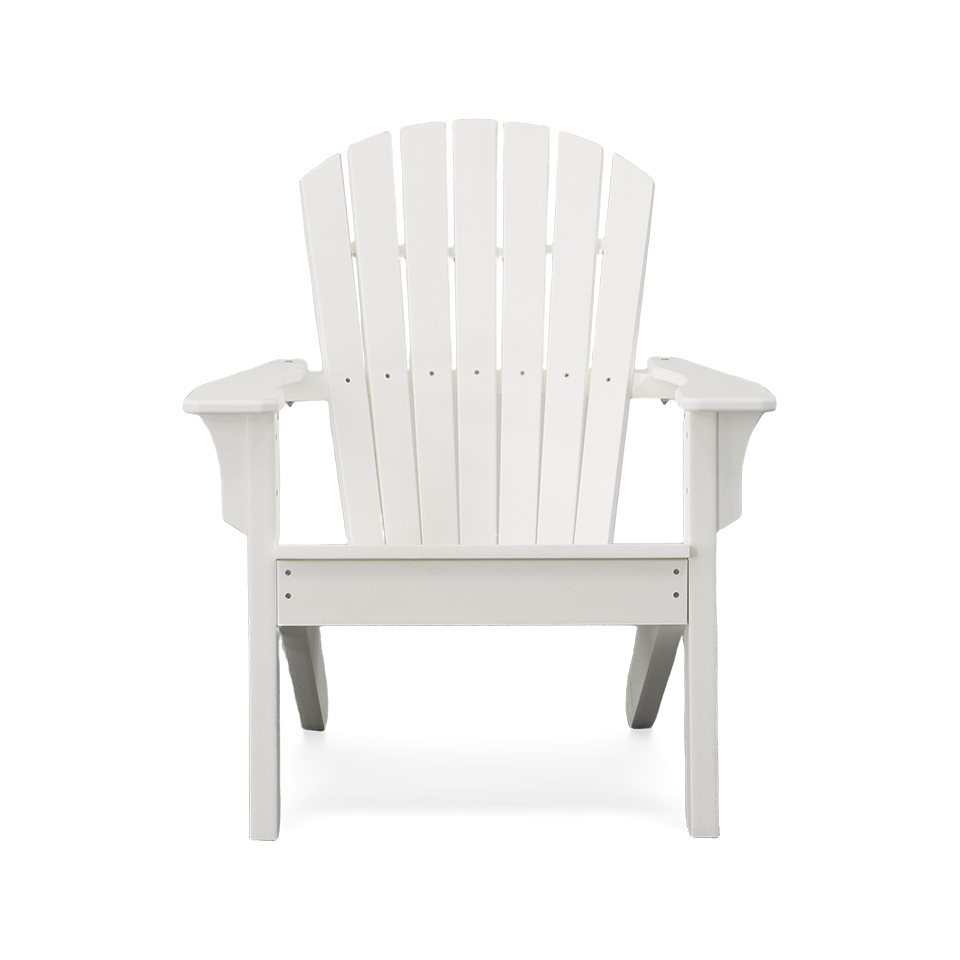 ADIRONDACK SHELLBACK CHAIR, WHITE