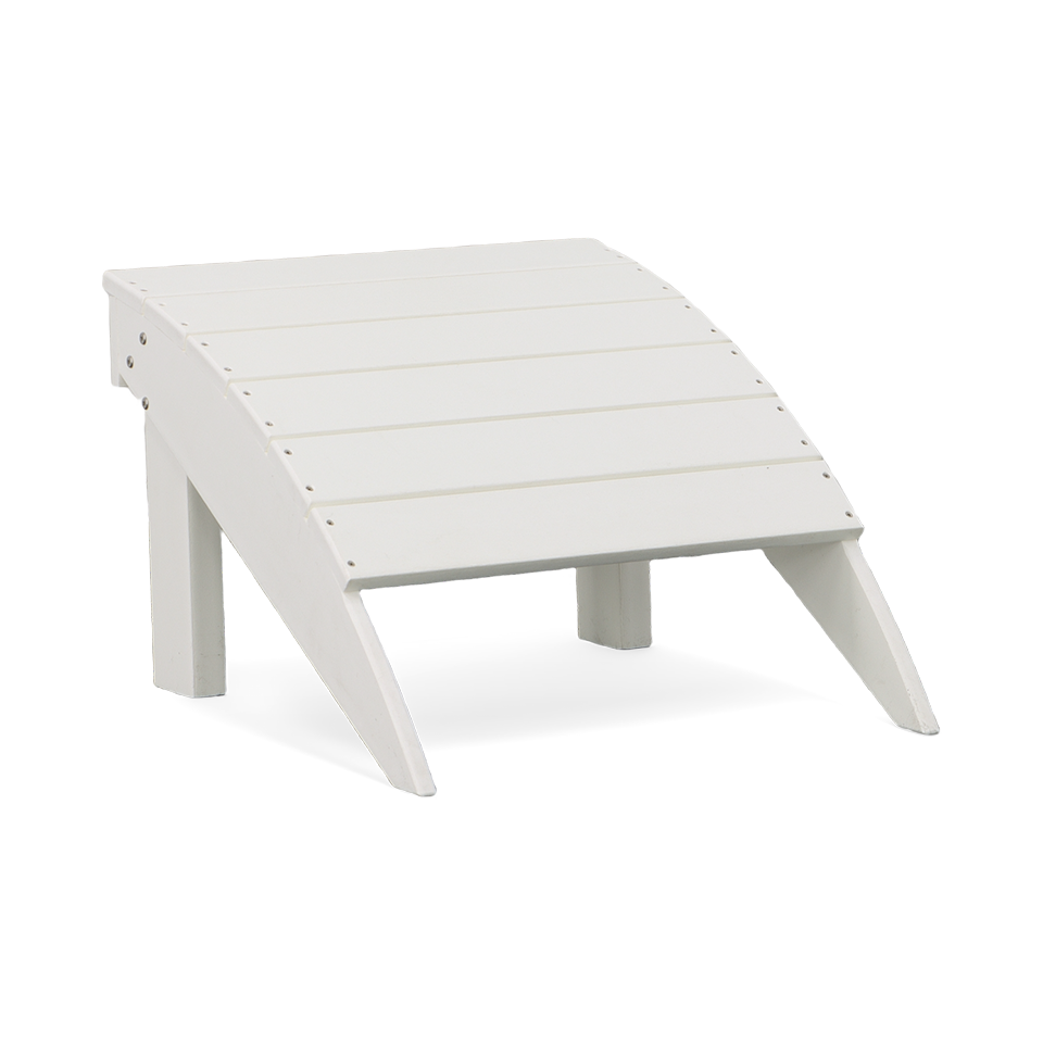 ADIRONDACK OTTOMAN, WHITE