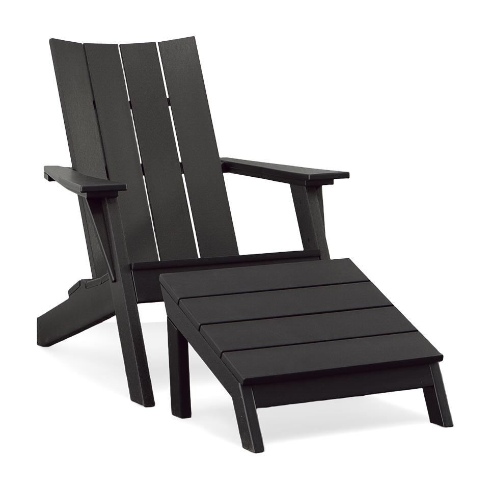 MAD ADIRONDACK CHAIR, BLACK