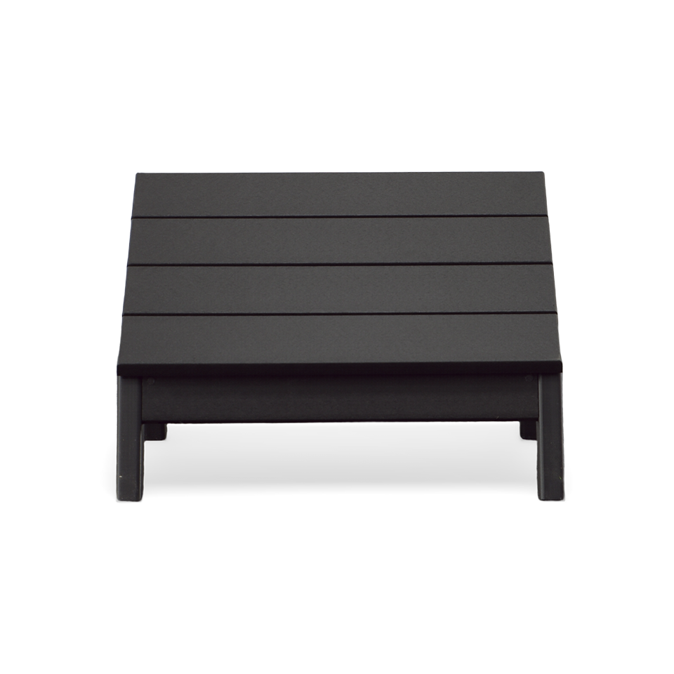 MAD ADIRONDACK OTTOMAN, BLACK