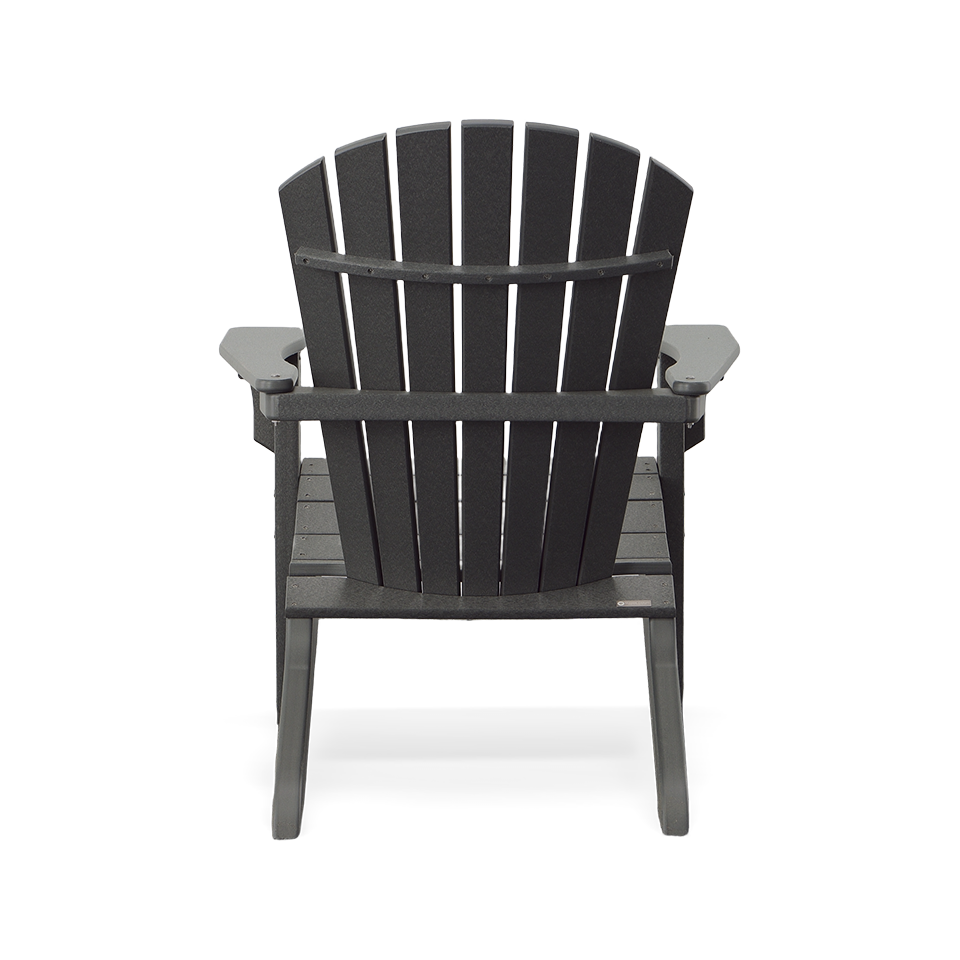 ADIRONDACK SHELLBACK CHAIR, CHARCOAL