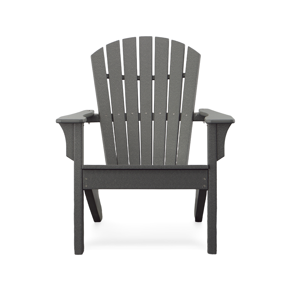 ADIRONDACK SHELLBACK CHAIR, CHARCOAL