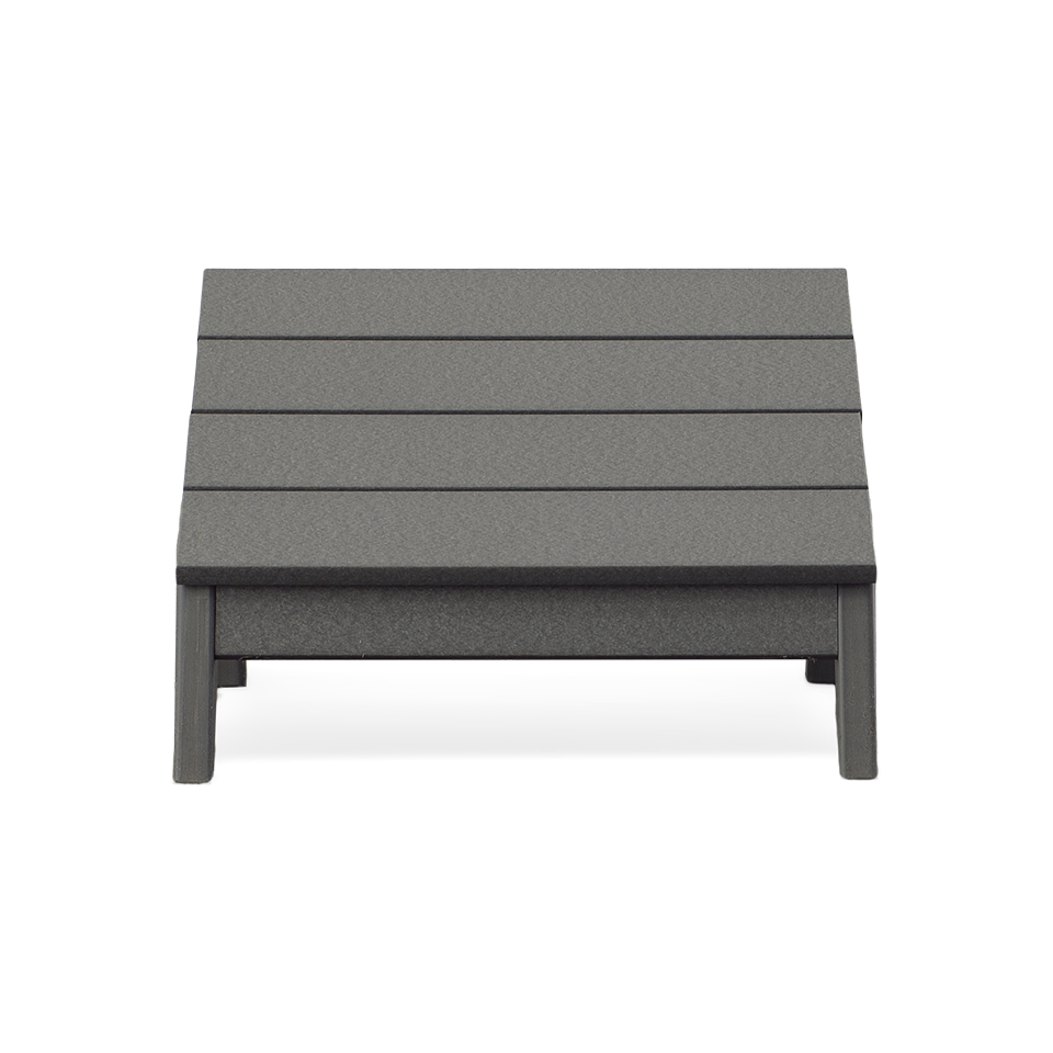 MAD ADIRONDACK OTTOMAN, CHARCOAL