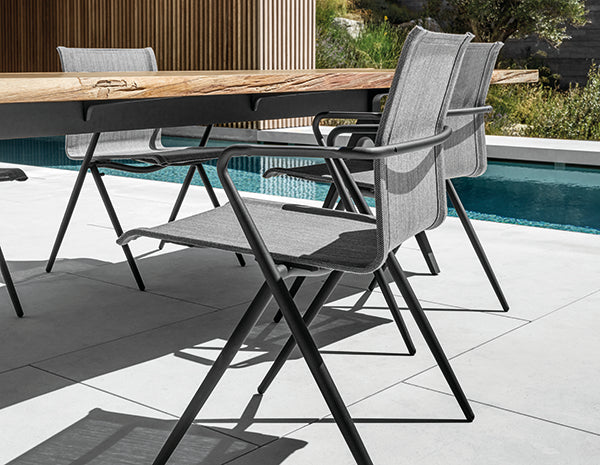 RYDER STACKING ARM CHAIR