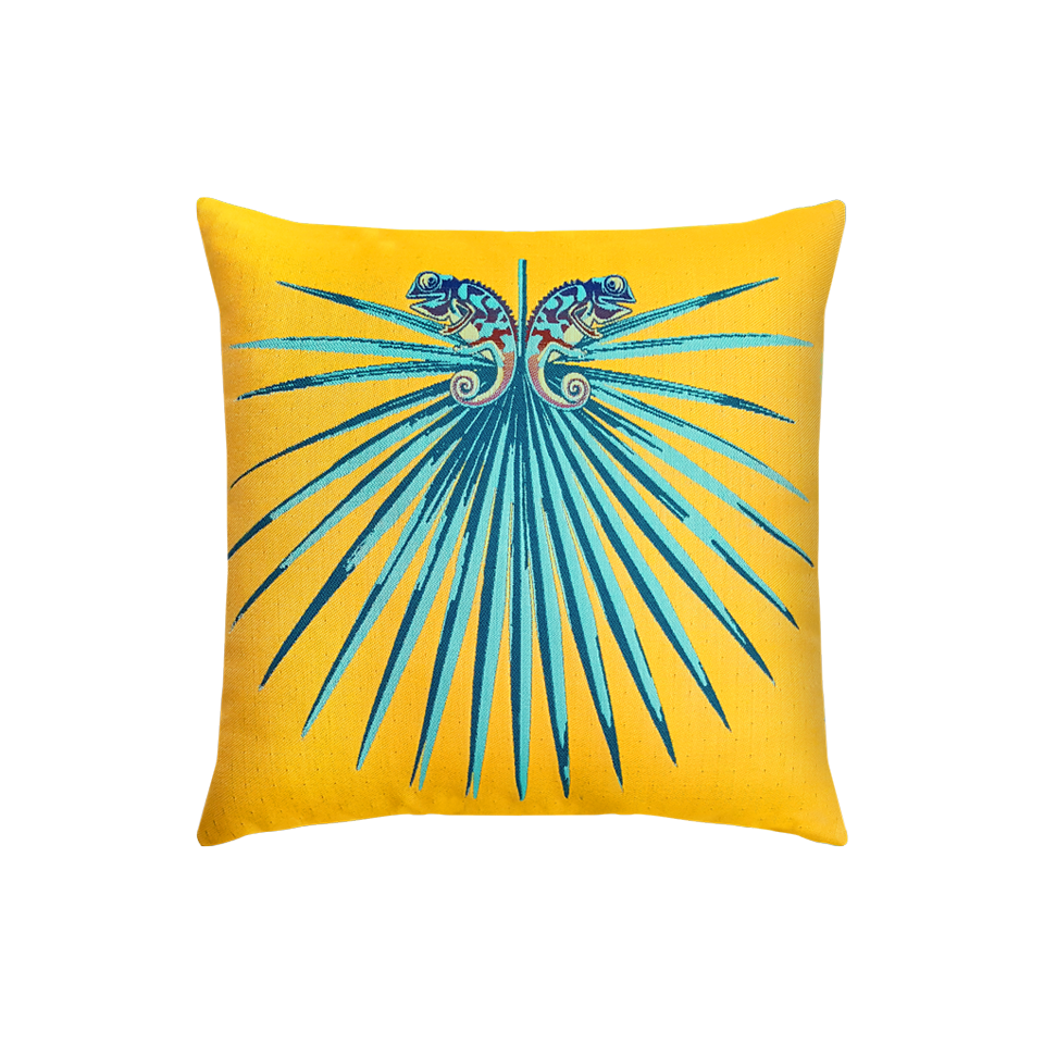 CHAMELEON LAGOON 22" PILLOW