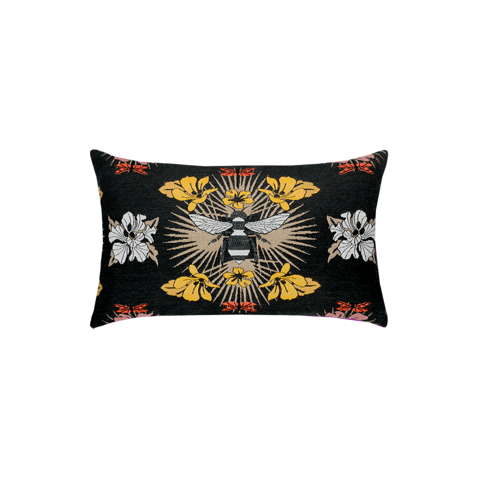 HONEY BEE LUMBAR PILLOW