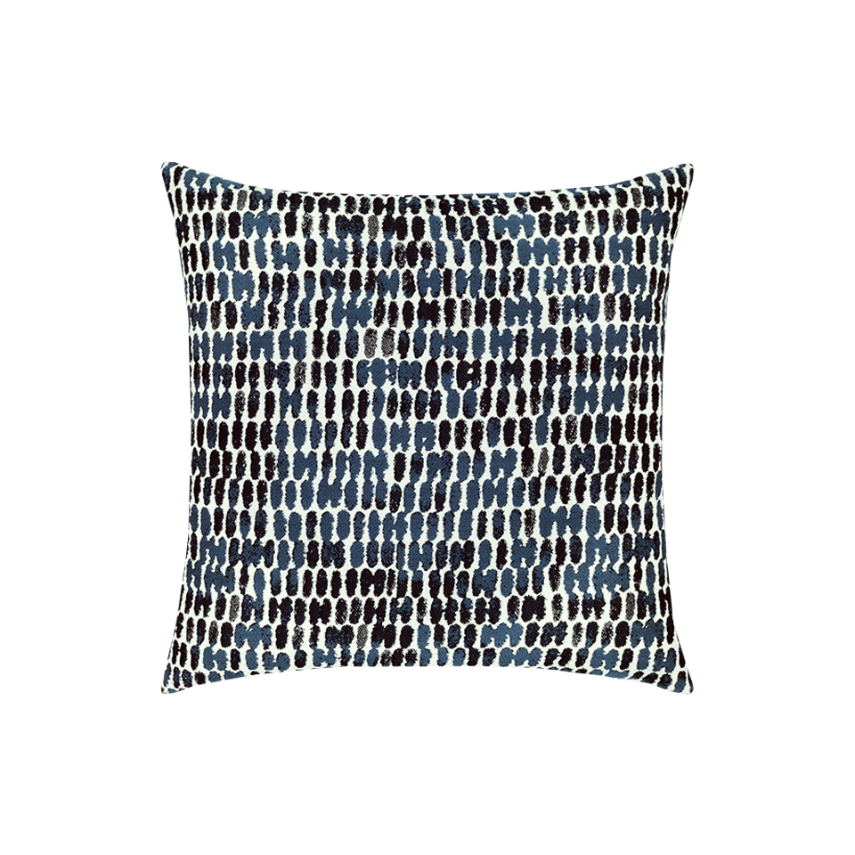 THUMBPRINT INDIGO 20" PILLOW