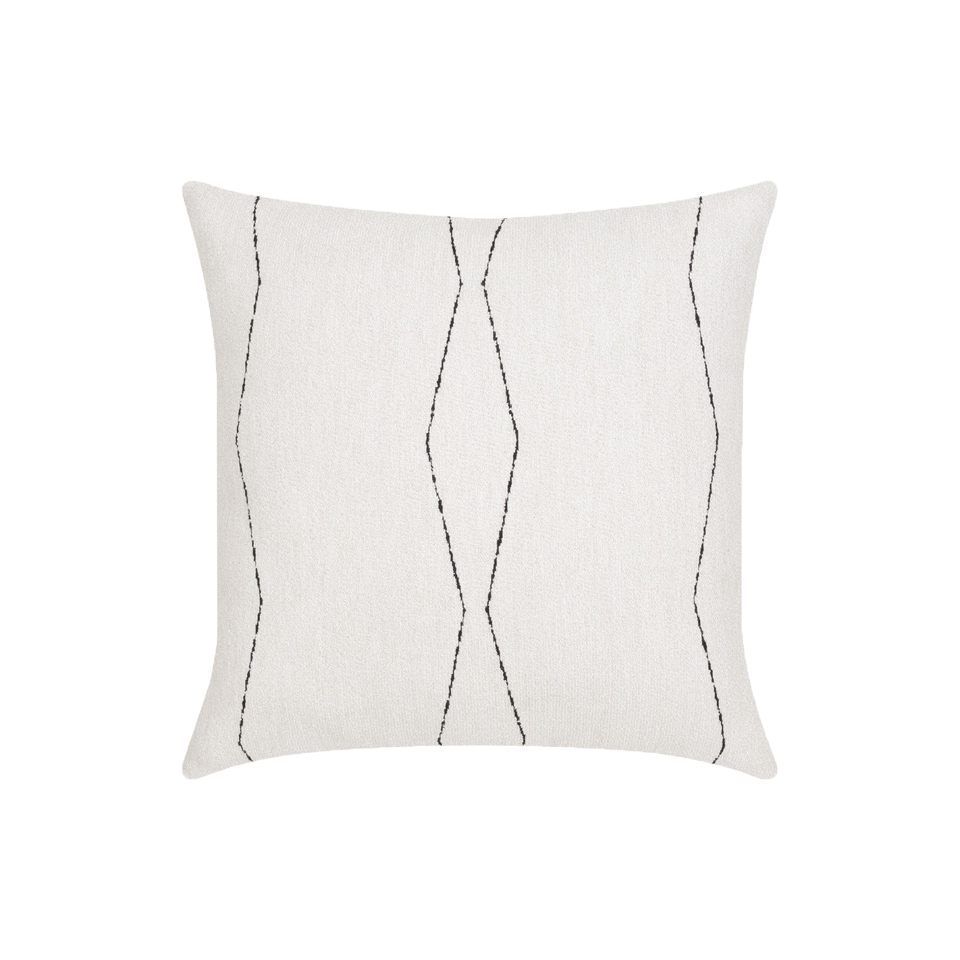 OBLIQUE EBONY 20" PILLOW