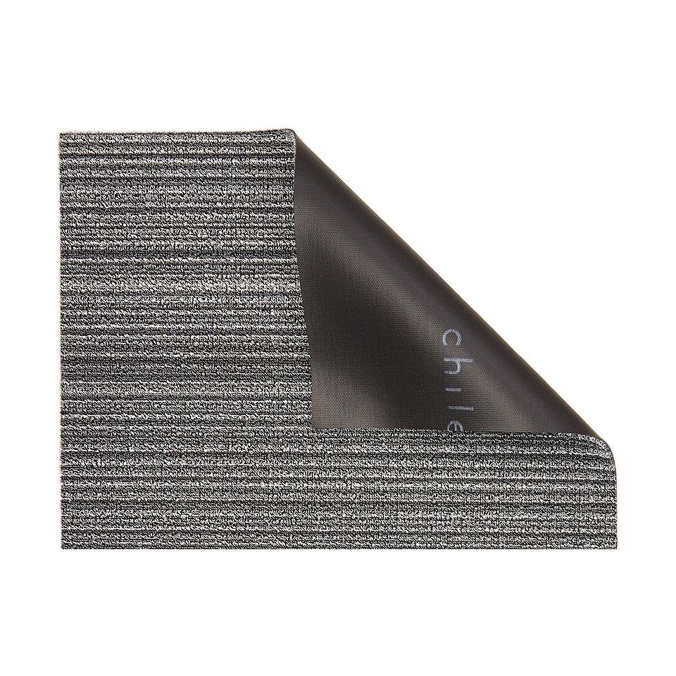 SKINNY STRIPE SHAG BIG MAT, SHADOW